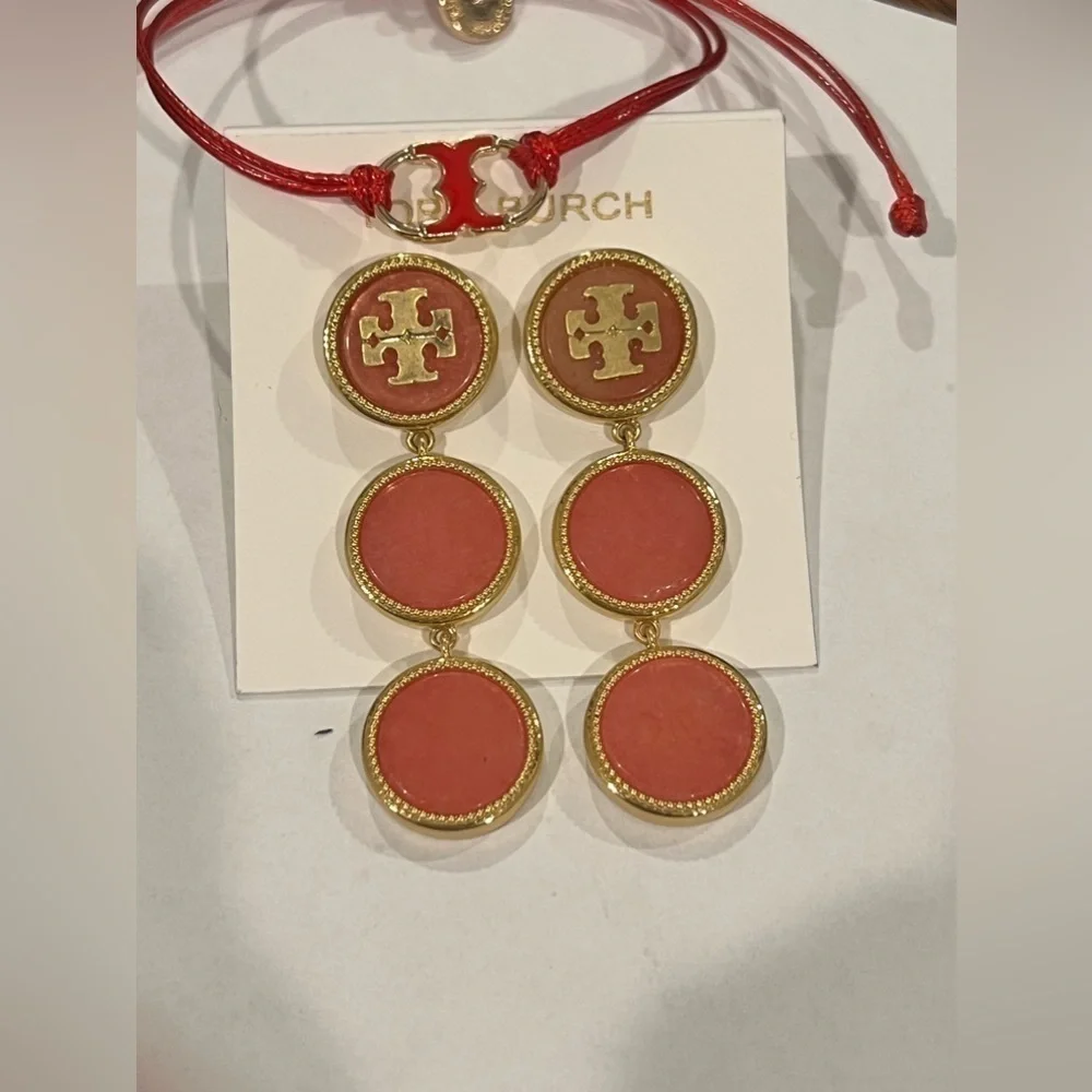 TORY BURCH• EARRINGS AND BRACELETS